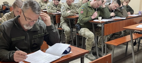 У Збройних Силах України триває поглиблене вивчення норм Міжнародного гуманітарного права