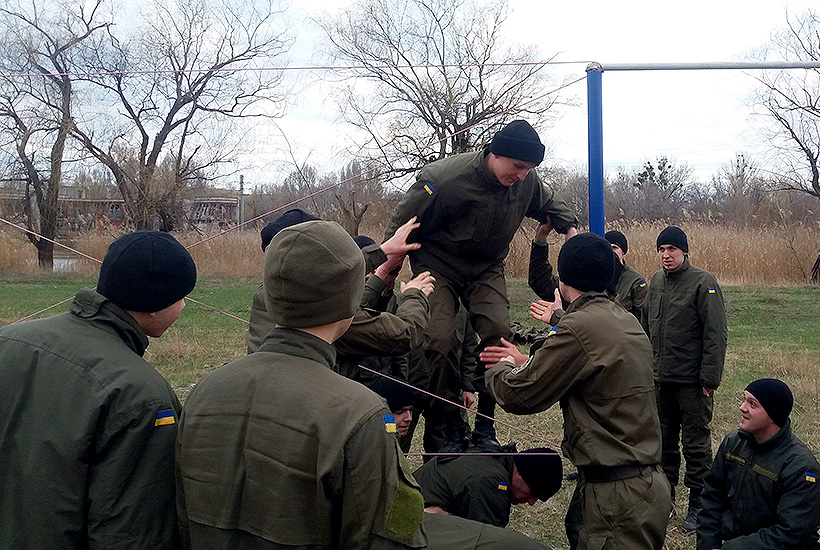 Військові психологи надали допомогу гвардійцям в АТО