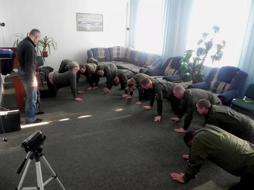 У військових частинах Південного оперативно-територіального об’єднання НГУ психологи провели чергові тренінги