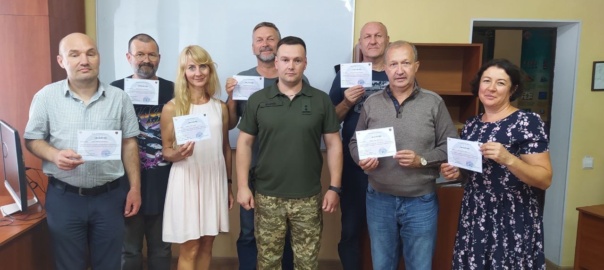 За сприяння Центру протимінної діяльності відбулась підготовка тренерів з попередження ризиків від вибухонебезпечних предметів