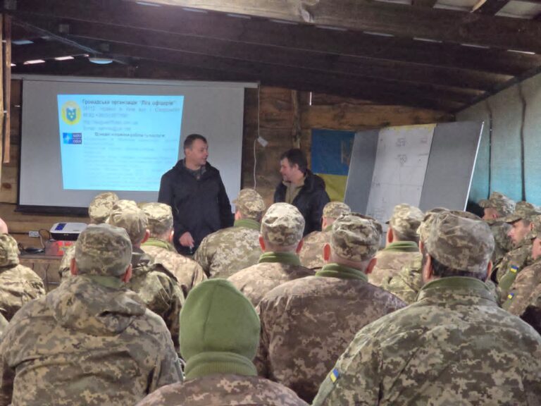 У рамках проєктної діяльності НАТО тривають заходи з психологічної підтримки військовослужбовців ЗСУ